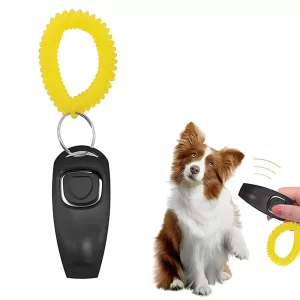 2-i-1 Fløyte Og Klikker Til Hundetrening