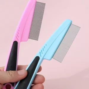 flea comb, flea brush, dog shedding brush