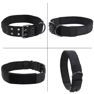 hundehalsbånd, taktisk hundehalsbånd, militært hundehalsbånd, justerbart hundehalsbånd