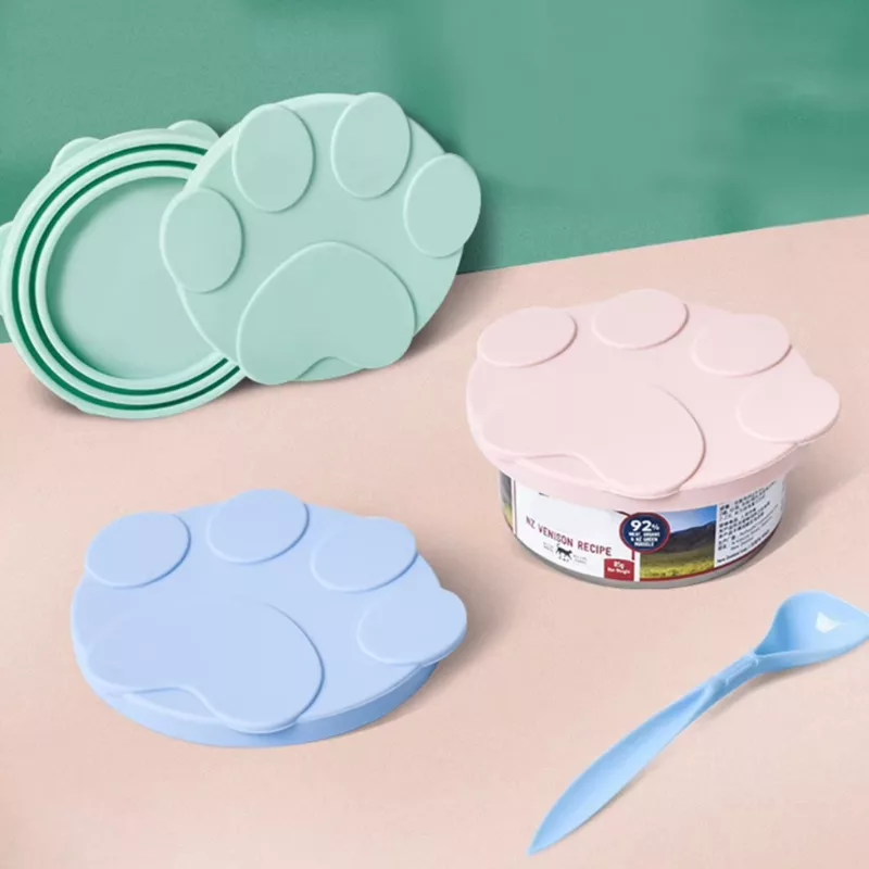 lokk til hundematbokser, lokk i silikon