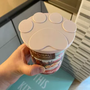 Mottatt Lokk og Skje i Silikon til Hundematbokser fra kunden J****s.