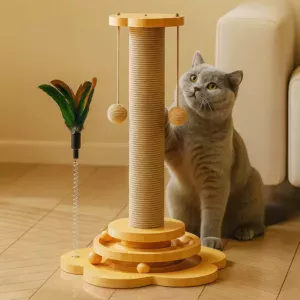 cat scratcher, cat scratching post, cardboard cat scratcher, large cat scratching post