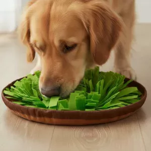 snuffle mat, dog snuffle mat, dog feeding mat