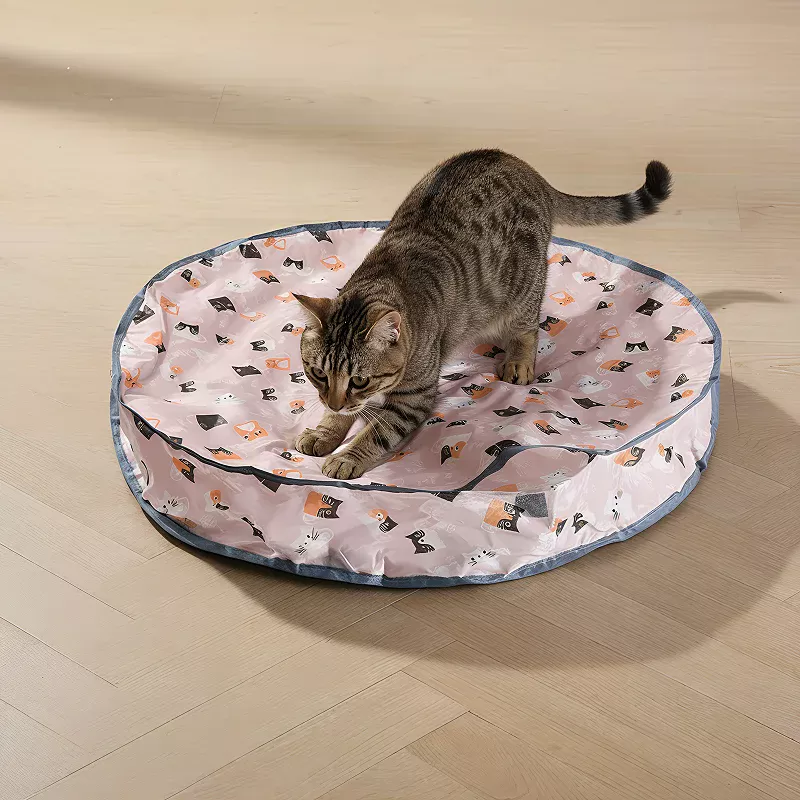 play pouch for cats, hide and seek pouch for cats