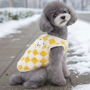 winter dog vest, insulated dog vest